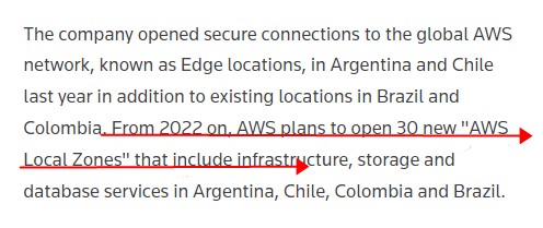 亚马逊AWS将在拉美地区增设30个云区域