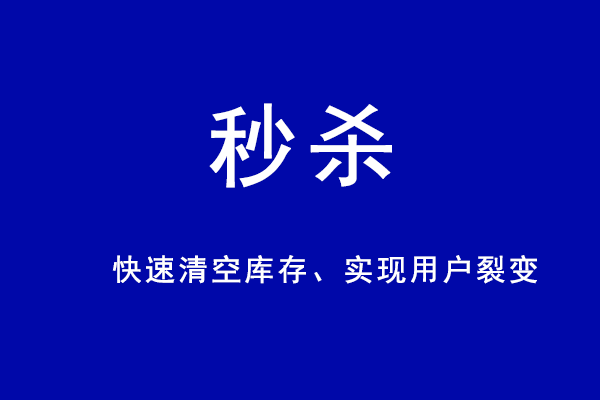 秒杀价是什么？