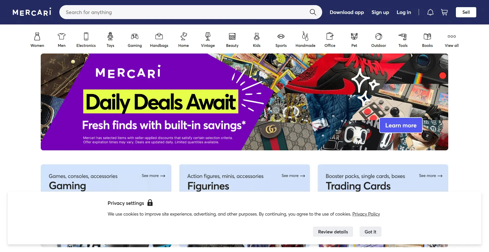 Mercari (煤炉) 网页版