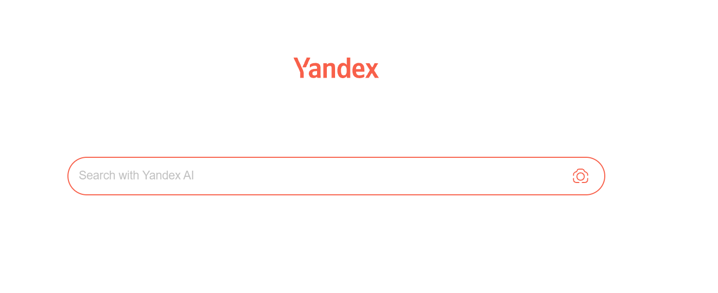 Yandex 网页版