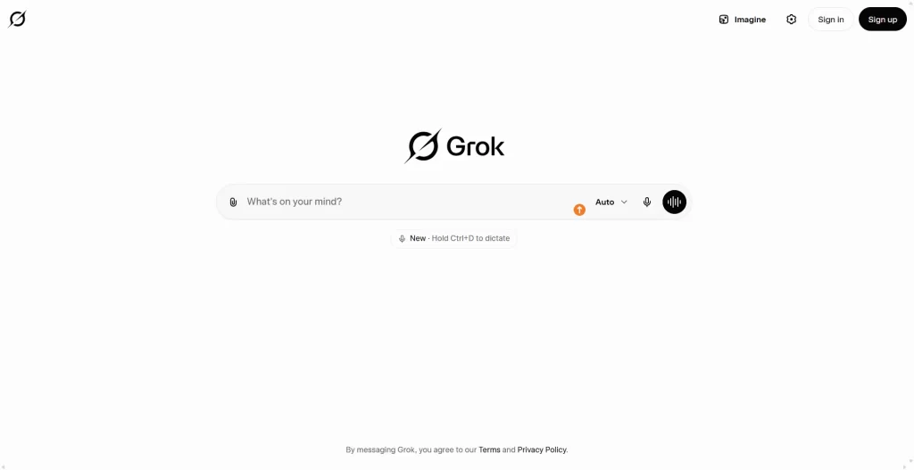 Grok AI 官方网页版入口